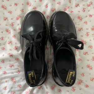 dr. martens platform holly shoes